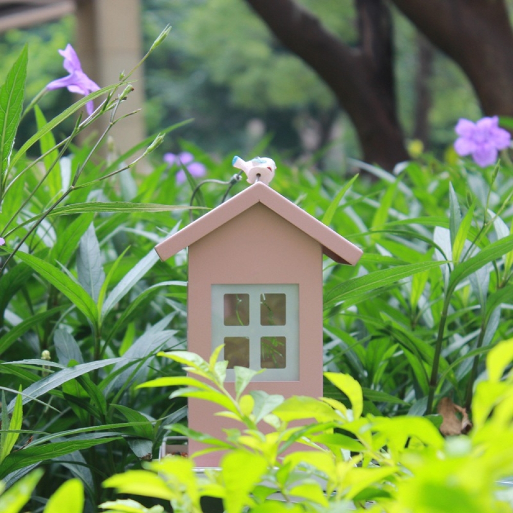 Outdoor Metal Bird Feeder | Hanging Wild Bird Feeder with Weather-Resistant Design