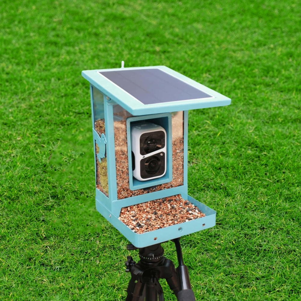 Smart Bird Feeder with HD Camera & Auto Feeding | WiFi Connected Feeder